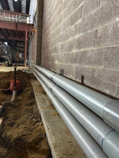 Feeder line conduits